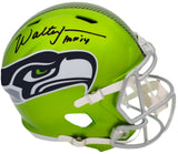 WALTER JONES AUTOGRAPHED SEAHAWKS FLASH FULL SIZE HELMET HOF 14 MCS HOLO 203081