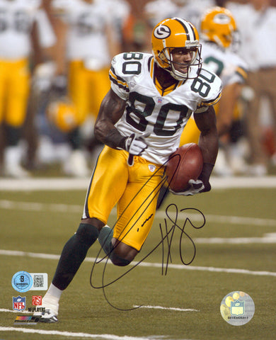 Packers Donald Driver Authentic Signed 8x10 Photo Autographed BAS #BP50708