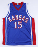 Mario Chalmers Signed Kansas Jayhawks Jersey Inscribed "08 Champs" (JSA QR Code)