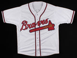 Ian Anderson Signed Braves White Jersey (JSA COA) Atlanta 2021 Rookie Pitcher