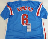 Ryan Howard Signed Philadelphia Phillies Throwback Jersey (JSA COA) 2006 NL MVP