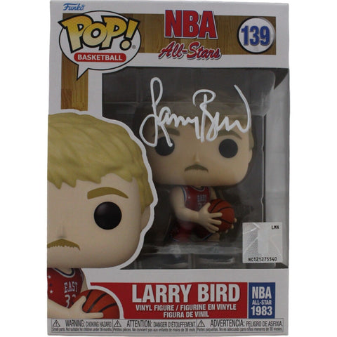 Larry Bird Autographed Boston Celtics Funko Pop! All-Star Beckett 46467