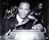 EDDIE GEORGE AUTOGRAPHED 16X20 PHOTO OHIO STATE "HEISMAN 95" BECKETT 179091