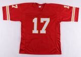 Steve DeBerg Signed Kansas City Chiefs Jersey (RSA Holo) over 34,000 Passing Yds