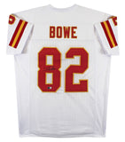 Dwayne Bowe Authentic Signed White Pro Style Jersey Autographed BAS Witnessed