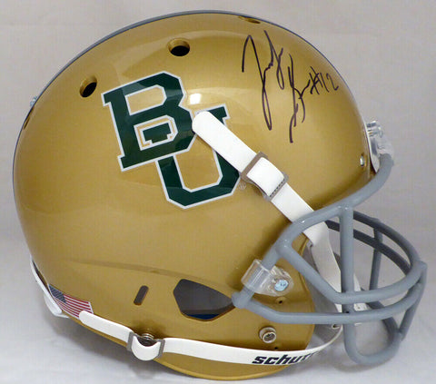 JOSH GORDON AUTOGRAPHED SIGNED BAYLOR BEARS GOLD FULL SIZE HELMET BECKETT 131622