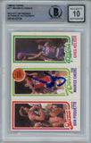 Maurice Cheeks Autographed 1980 Topps #171 Grade 10 Card Beckett 43895