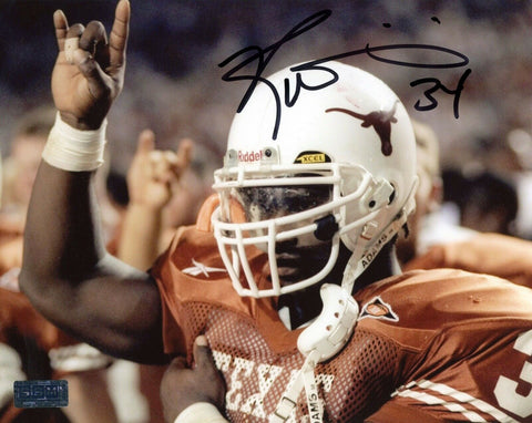 RICKY WILLIAMS AUTOGRAPHED SIGNED TEXAS LONGHORNS 8x10 PHOTO COA