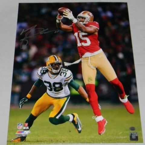 MICHAEL CRABTREE AUTOGRAPHED SIGNED SAN FRANCISCO 49ERS 16x20 PHOTO GTSM