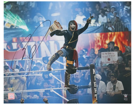 Asuka Autographed WWE 2023 Night of Champions 16" x 20" Photograph Fanatics