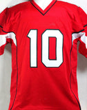 DeAndre Hopkins Autographed Red Pro Style Jersey - JSA W *1