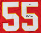 Frank Clark Signed Kansas City Chiefs Jersey (Beckett COA) Super Bowl LIV Champ