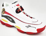 ALLEN IVERSON AUTOGRAPHED WHITE REEBOK THE ANSWER SHOE 76ERS 10 BECKETT 233346