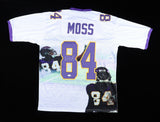 Randy Moss Signed Minnesota Vikings Jersey (JSA COA) Marshall Thundering Herd WR