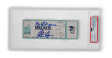 Nolan Ryan Signed Sept. 22, 1993 Original Last Game Ticket "My Last Game" PSA 10