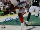 Sterling Shepard Signed NY Giants 8x10 TD vs Eagles PF Photo- JSA W Auth *Blue