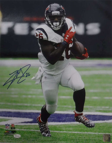 Lamar Miller Autographed/Signed Houston Texans 16x20 Photo JSA 19227 PF