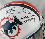 Ricky Williams Autographed Miami Dolphins F/S ProLine Helmet w/ Smoke Weed- JSA