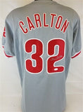 Steve Carlton Signed Philadelphia Phillies Jersey (JSA COA) 2xWorld Series Champ