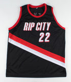 Clyde Drexler Signed Portland Trail Blazer Rip City Jersey (JSA COA) 10xAll Star