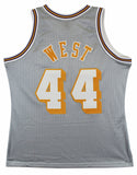 Jerry West Grey 75th Anniversary Mitchell & Ness HWC Swingman Jersey Un-signed