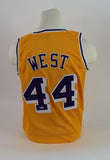 Jerry West Los Angeles Lakers Autographed Jersey w/ Inscription Beckett COA