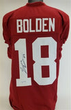 Slade Bolden Signed Alabama Crimson Tide Jersey (PSA COA) 2021 Junior Receiver