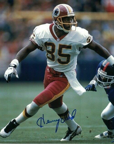 Henry Ellard Autographed/Signed Washington Redskins 8x10 Photo 10049