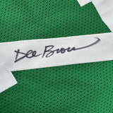 Autographed/Signed Dee Brown Boston Green Basketball Jersey JSA COA