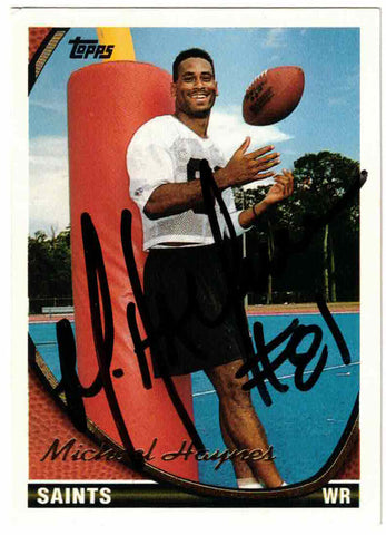 Michael Haynes Autographed 1994 Topps #435 Trading Card 46259