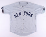 Gaylord Perry Signed New York Yankees Jersey Inscribed "HOF 91" (Schwartz COA)