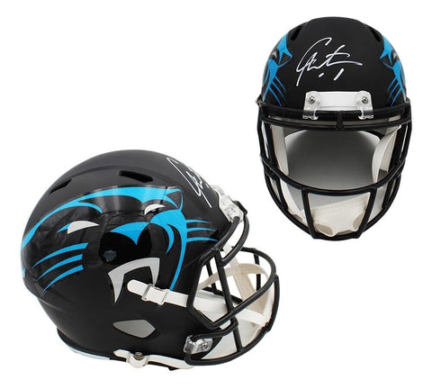 Cam Newton Signed Carolina Panthers Speed Full Size Amp NFL Helmet