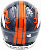 RUSSELL WILSON & JEUDY AUTOGRAPHED BRONCOS FULL SIZE AUTH HELMET FANATICS 227926