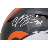 Champ Bailey Autographed Denver Broncos Authentic Helmet Beckett 44957