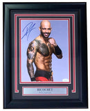 Ricochet Signed Framed 8x10 WWE Photo JSA