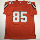 Autographed/Signed DAVID NJOKU Cleveland Orange Football Jersey PSA/DNA COA Auto