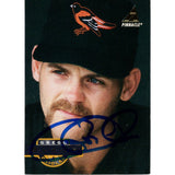 Gregg Olson Autographed/Signed 1994 Pinnacle 277 Trading Card Beckett 48429