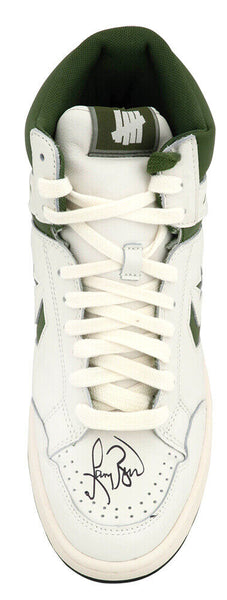 Larry Bird Signed Converse X Undefeated Weapons White & Green Men's Basketbal...