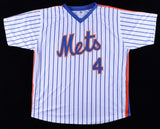 Lenny Dykstra Signed New York Mets Jersey (JSA COA) World Series champion (1986)