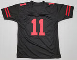 Brandon Aiyuk Signed San Francisco 49ers Pro Style Black Jersey Beckett