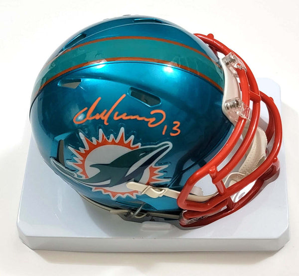 Dan Marino Autographed Miami Dolphins Speed Flash Mini Helmet Beckett Witnessed