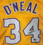 SHAQUILLE "SHAQ" O'NEAL SIGNED PRO STYLE XL CUSTOM JERSEY BECKETT