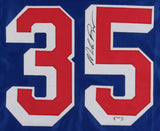 Mike Richter Signed Rangers Jersey (PSA) 1994 Stanley Cup Champion Goaltender