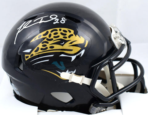 Fred Taylor Signed Jacksonville Jaguars 95-12 Speed Mini Helmet-Beckett W Holo