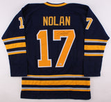 Jordan Nolan Signed Buffalo Sabres Jersey (Beckett COA) 2xStanley Cup Champion