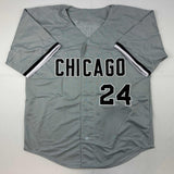 Autographed/Signed Joe Crede Chicago Grey Baseball Jersey Beckett BAS COA