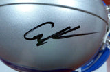 CORTEZ KENNEDY AUTOGRAPHED SIGNED SEAHAWKS THROWBACK MINI HELMET BECKETT 110682