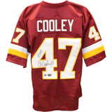 Chris Cooley Autographed/Signed Pro Style Red Jersey HTTR Beckett 48041