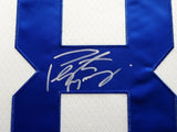 COLTS PEYTON MANNING AUTO FRAMED MITCHELL & NESS JERSEY FANATICS HOLO 203488