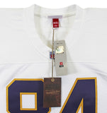 Vikings Randy Moss "Straight Cash Homie" Signed White M&N Jersey BAS Witnessed